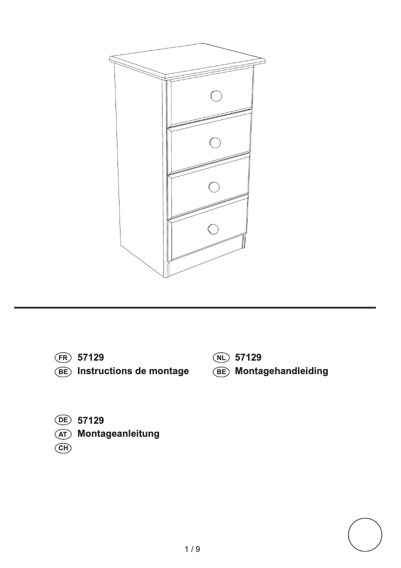 Page 1 de la notice Manuel utilisateur Livarno Lux IAN 57129