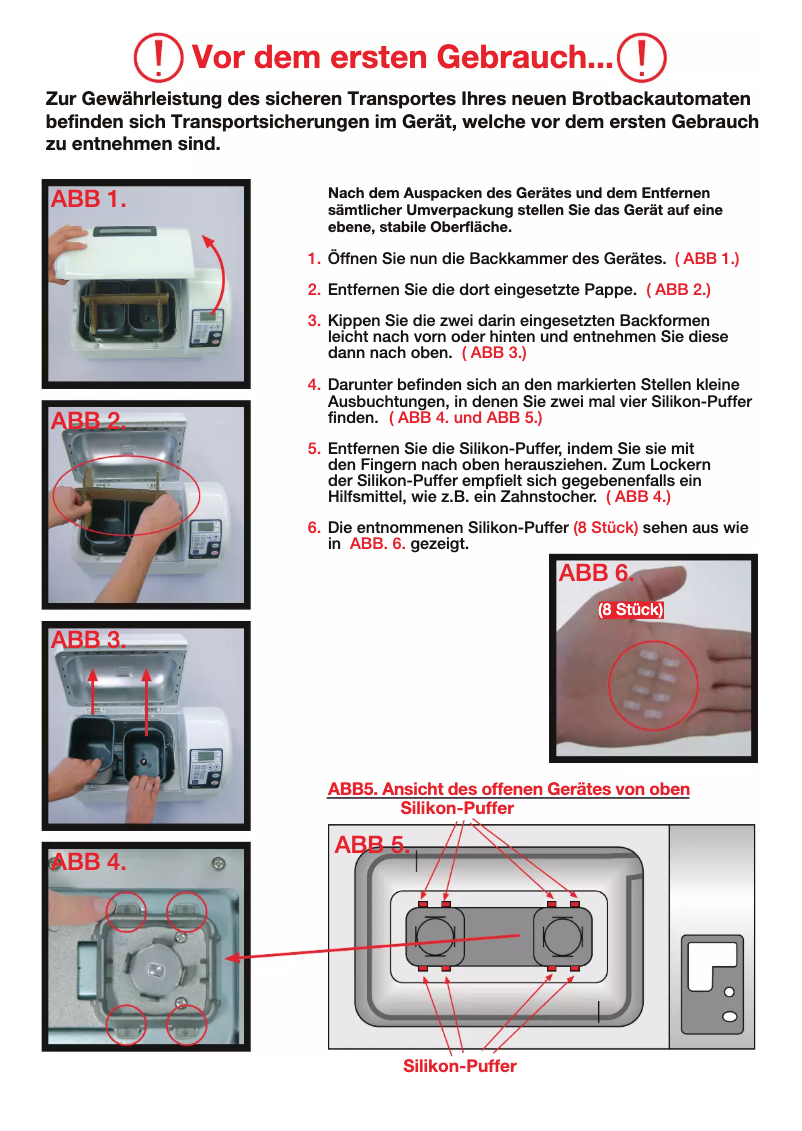 Page n°1 - Manuel utilisateur Bifinett KH 2230