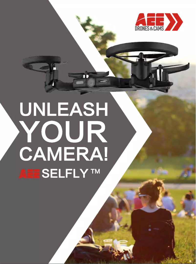 Page 1 de la notice Manuel utilisateur AEE Selfly Pocket