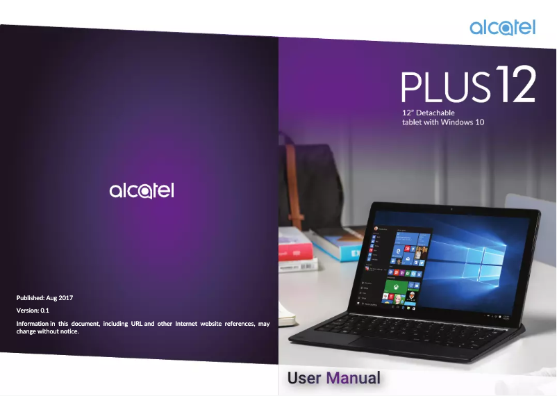 Imagen de la primera página del manual del dispositivo Plus 12