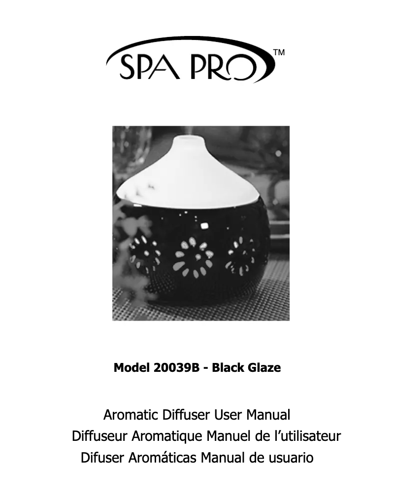 Page 1 de la notice Manuel utilisateur Nesco 20055B