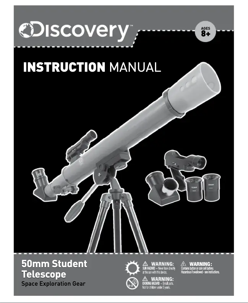 Page n°1 - Manuel utilisateur Discovery Space Exploration 44-10050