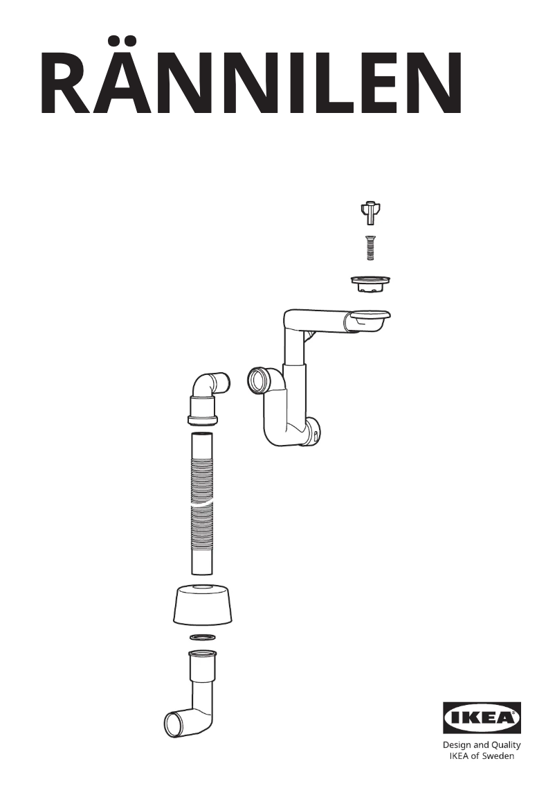 Image de la première page du manuel de l'appareil RÄNNILEN 205.545.32
