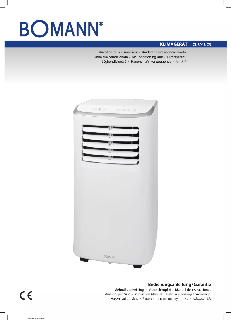 Image de la première page du manuel de l'appareil CL 6048 CB