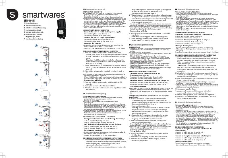 Page n°1 - Manuel utilisateur Smartwares SH4-90451