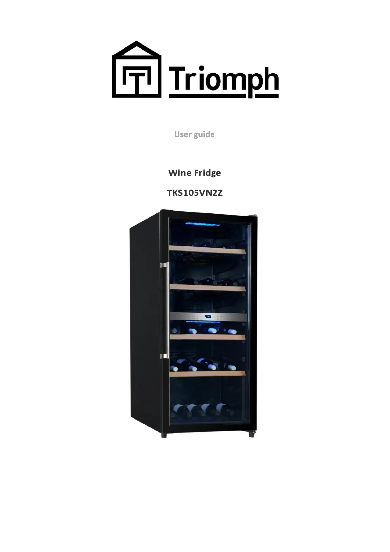 Página 1 del manual Manual de usuario Triomph TKS105VN2Z