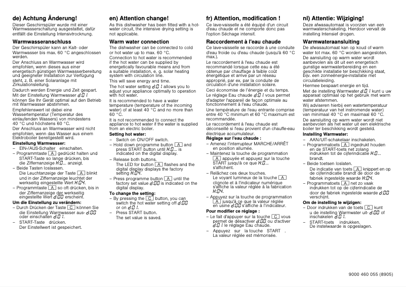 Page 1 de la notice Manuel utilisateur Siemens SE 25M280