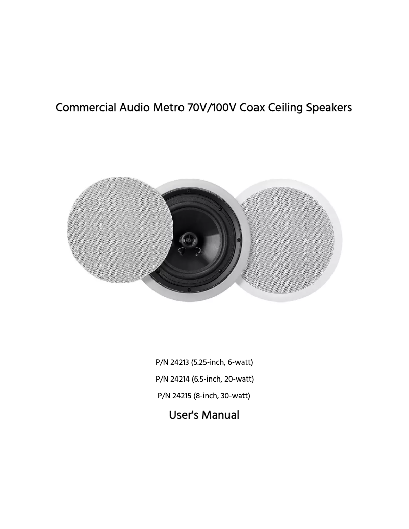 Página 1 del manual Manual de usuario Monoprice 24214