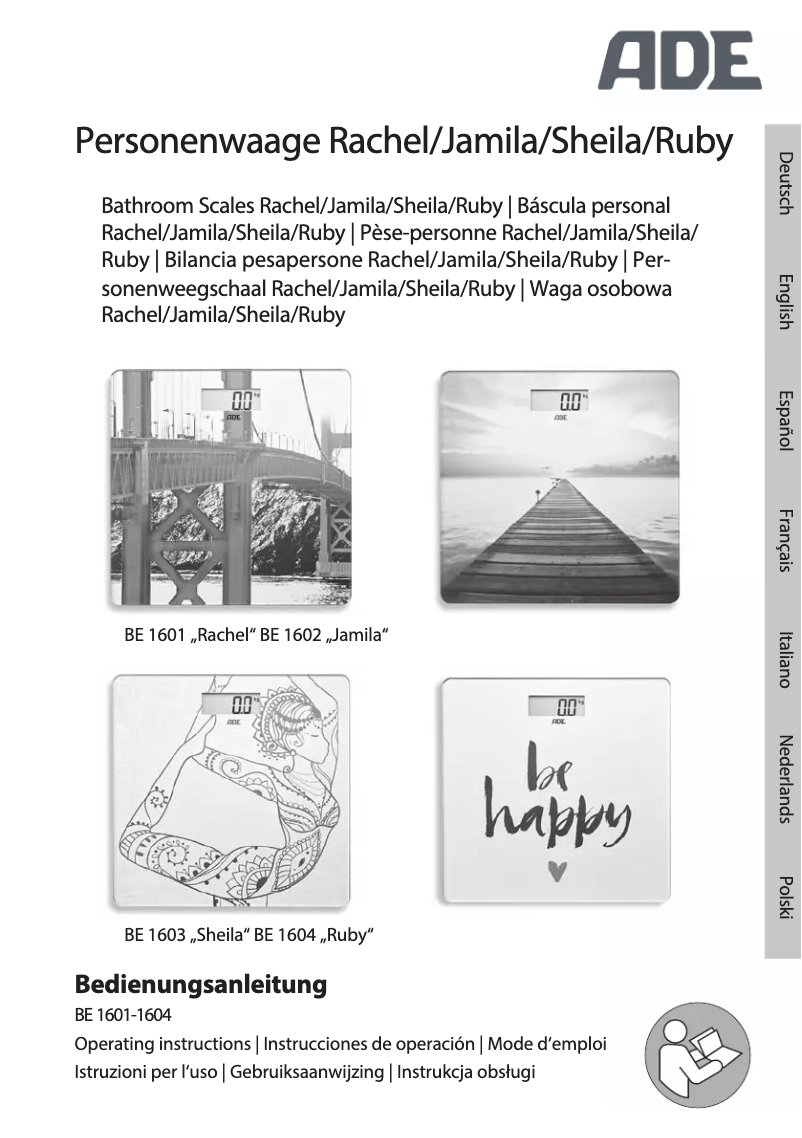 Image de la première page du manuel de l'appareil Sheila BE 1603