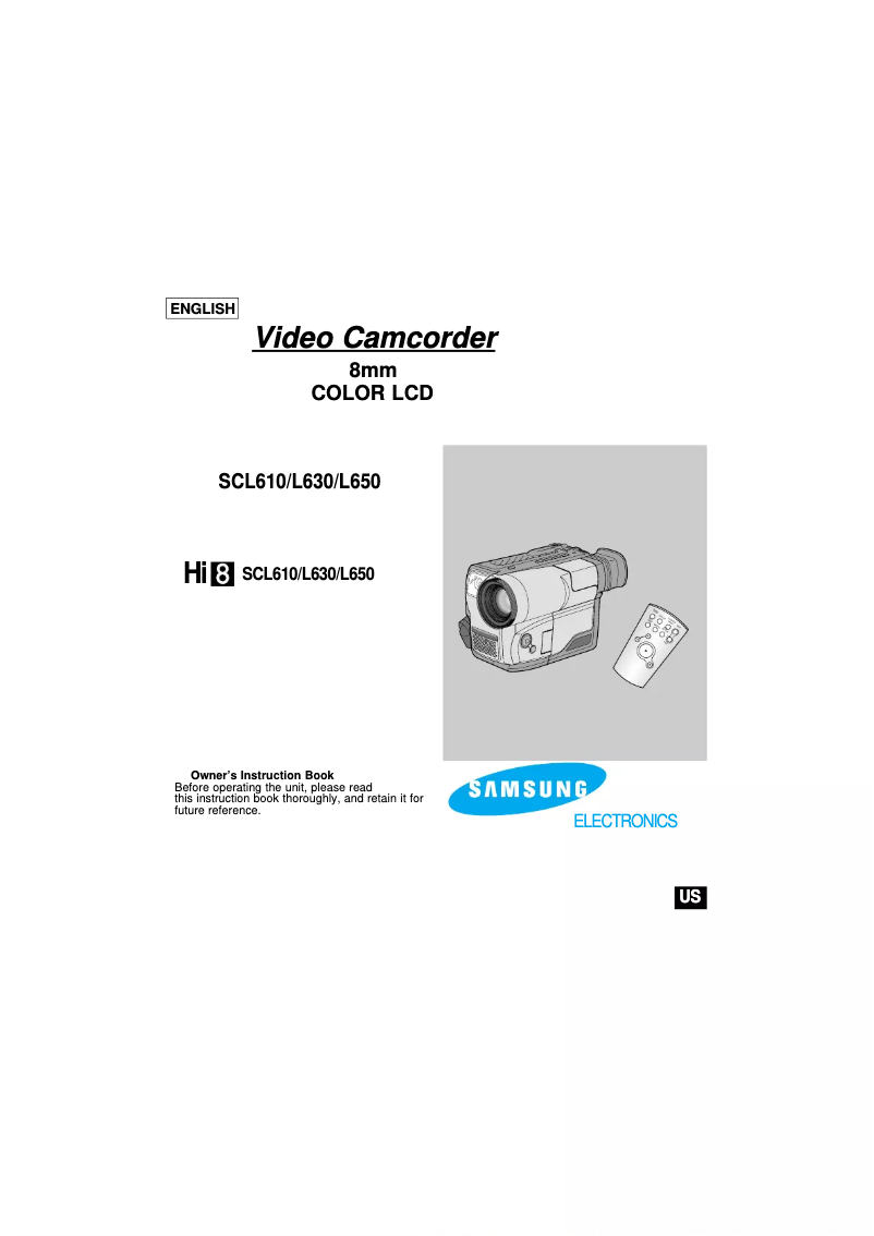 Imagen de la primera página del manual del dispositivo SCL630