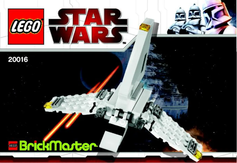 Page 1 de la notice Manuel utilisateur Lego Star Wars Imperial shuttle
