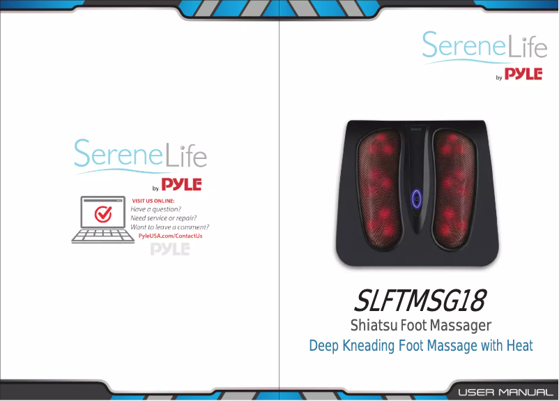 Image de la première page du manuel de l'appareil SLFTMSG18