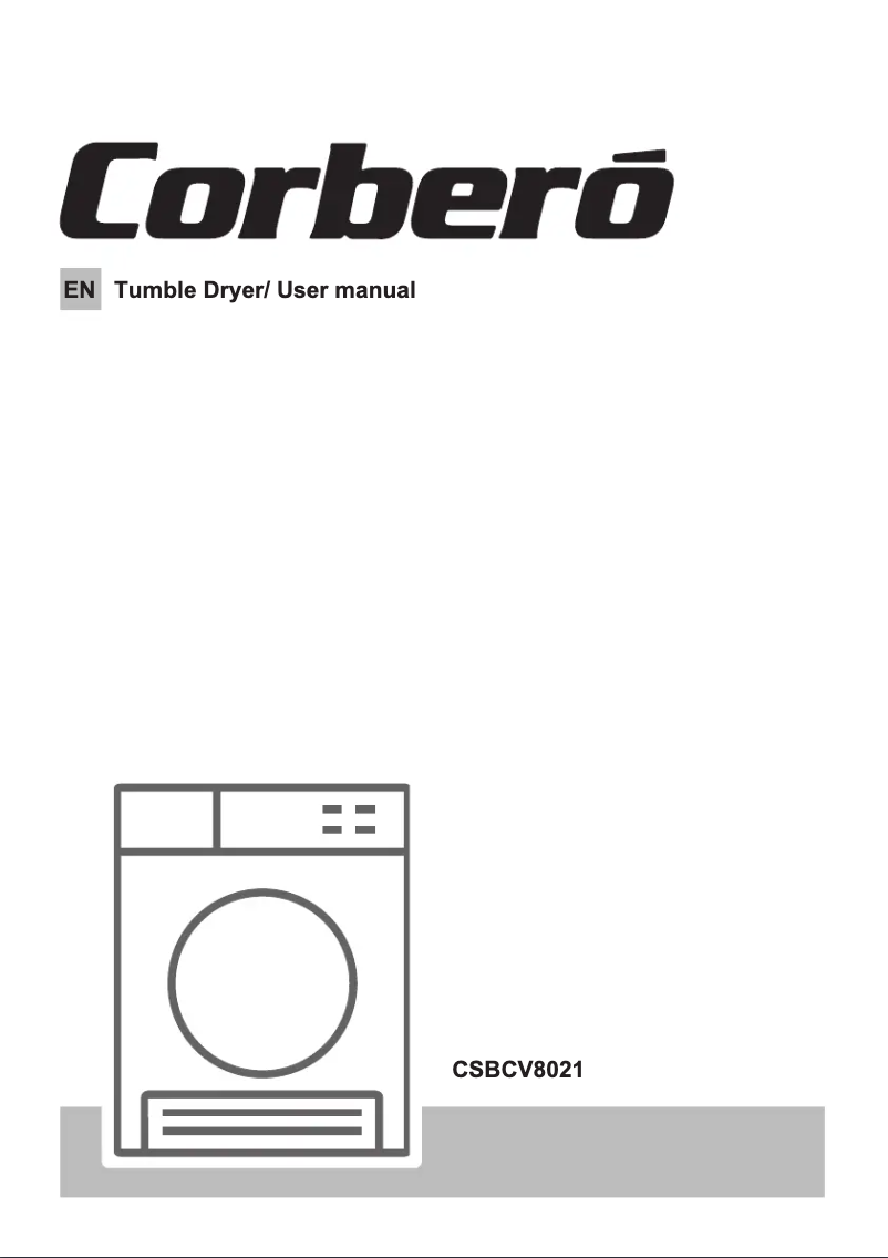 Page n°1 - Manuel utilisateur Corbero CSBCV8021