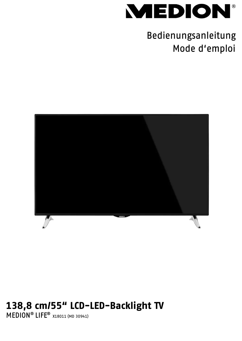 Page 1 de la notice Manuel utilisateur Medion LIFE X18011 (MD 30941)