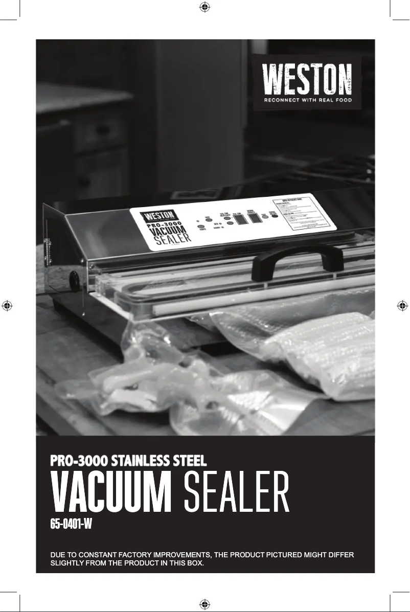 Página 1 del manual Manual de usuario Weston PRO-3000