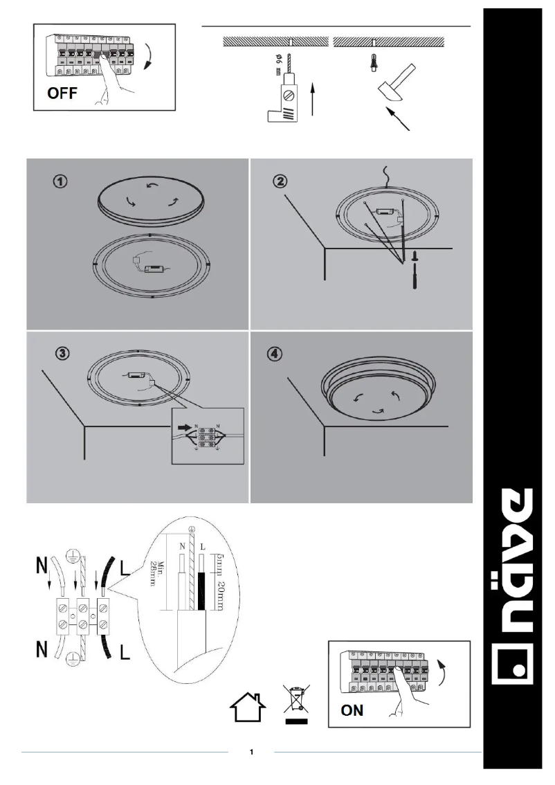Page n°1 - Manuel utilisateur Näve Polaris