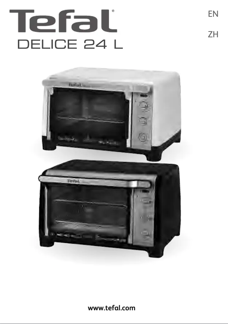 Page 1 de la notice Manuel utilisateur Tefal Delice Compact OF2658