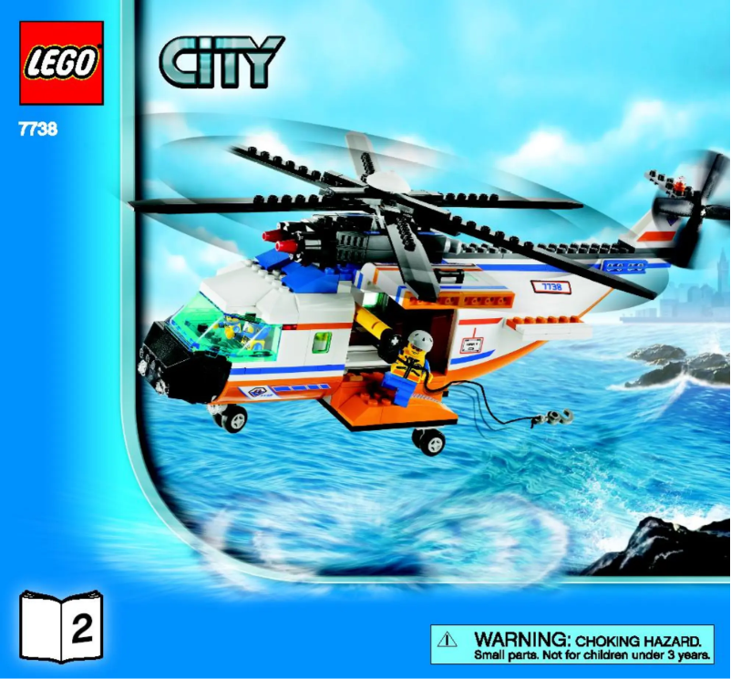 Página 1 del manual Manual de usuario Lego City 7738