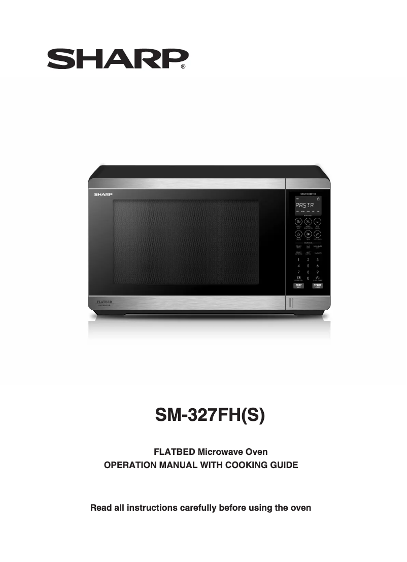 Página 1 del manual Manual de usuario Sharp SM-327FH