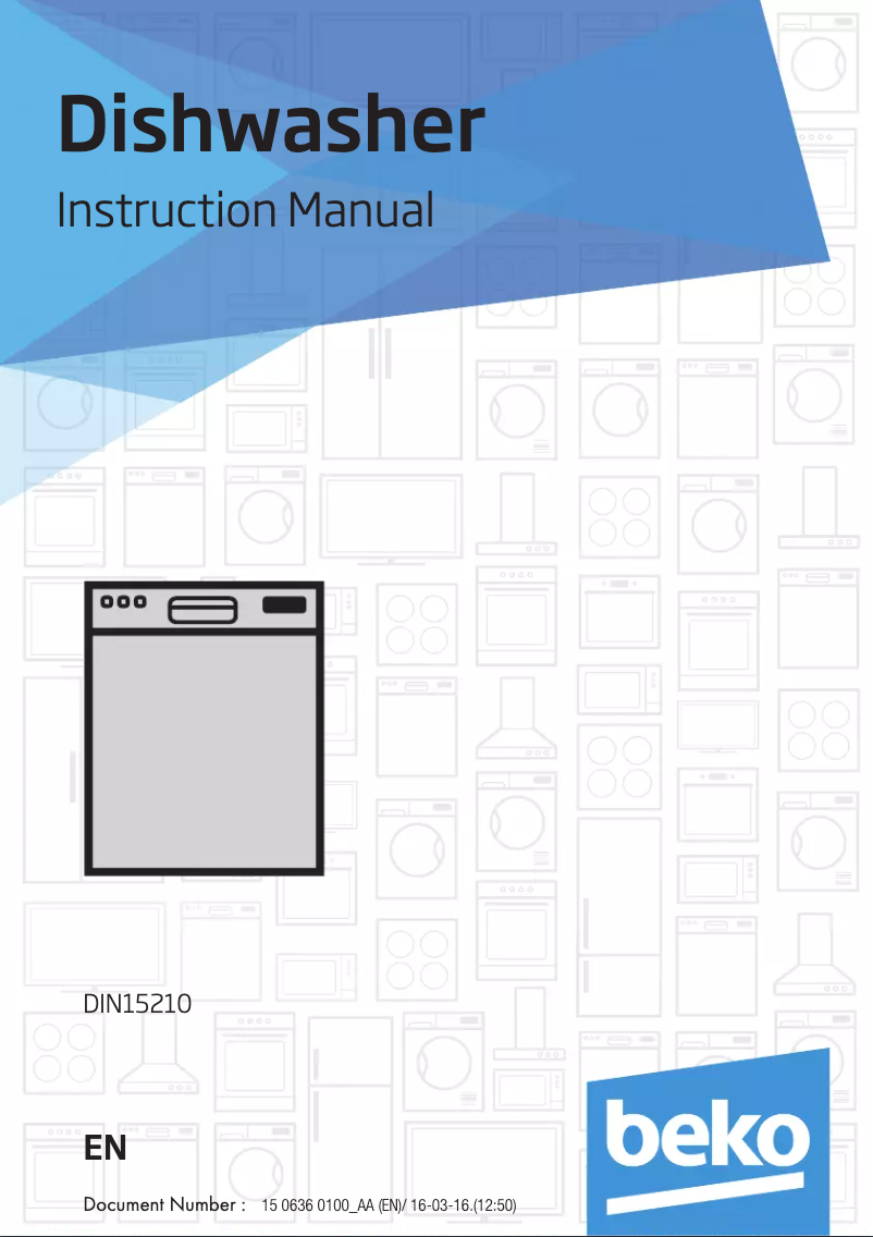 Image de la première page du manuel de l'appareil DIN 15210