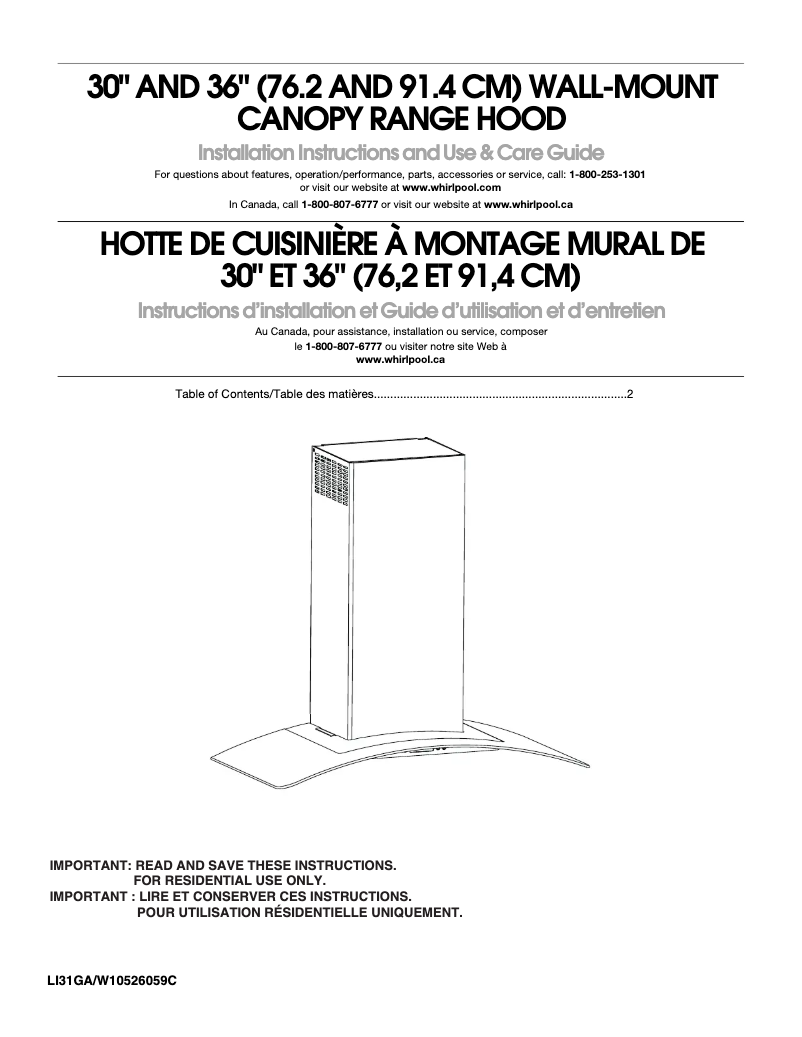 Page 1 de la notice Manuel utilisateur Maytag UXW6536BSS