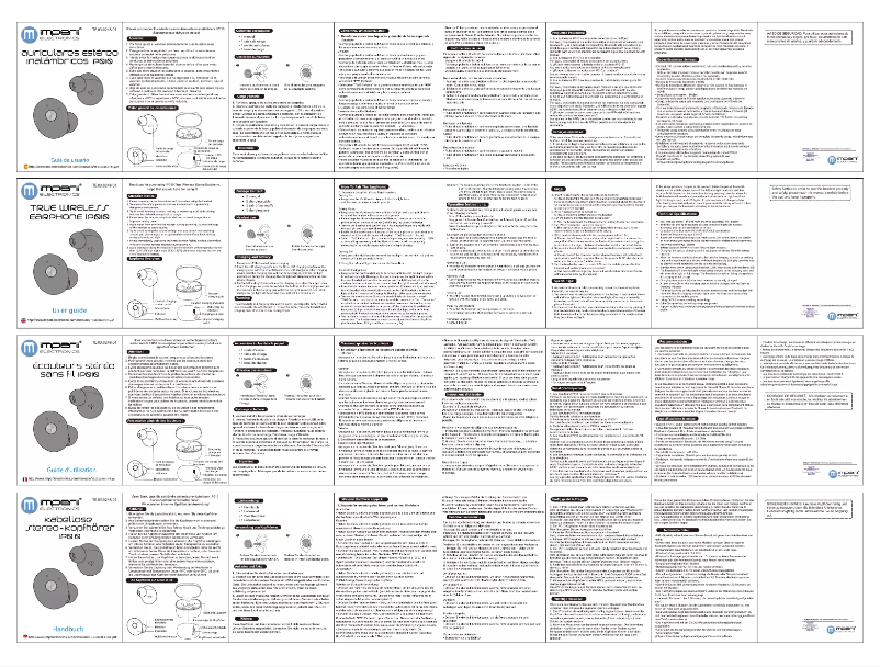 Page 1 de la notice Manuel utilisateur Imperii Electronics TE.03.0248.01