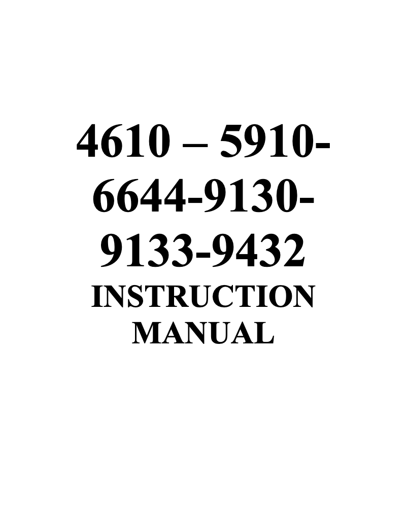 Page 1 de la notice Manuel utilisateur Singer 4610