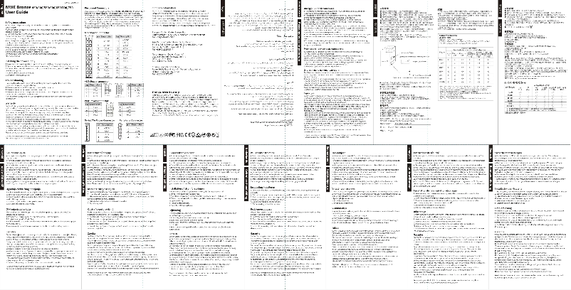 Page n°1 - Manuel utilisateur Cooler Master MWE 550 Bronze-v2