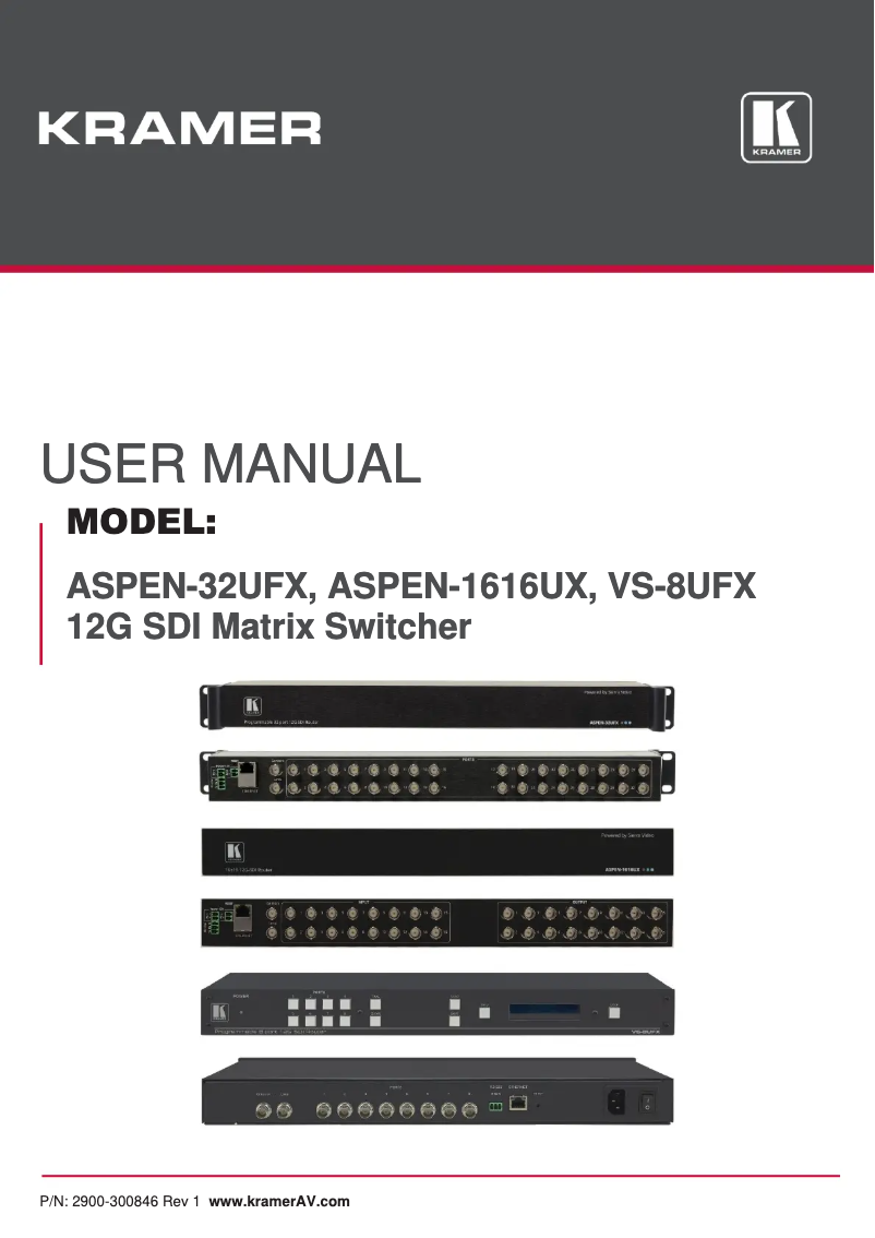 Image de la première page du manuel de l'appareil VS-8UFX
