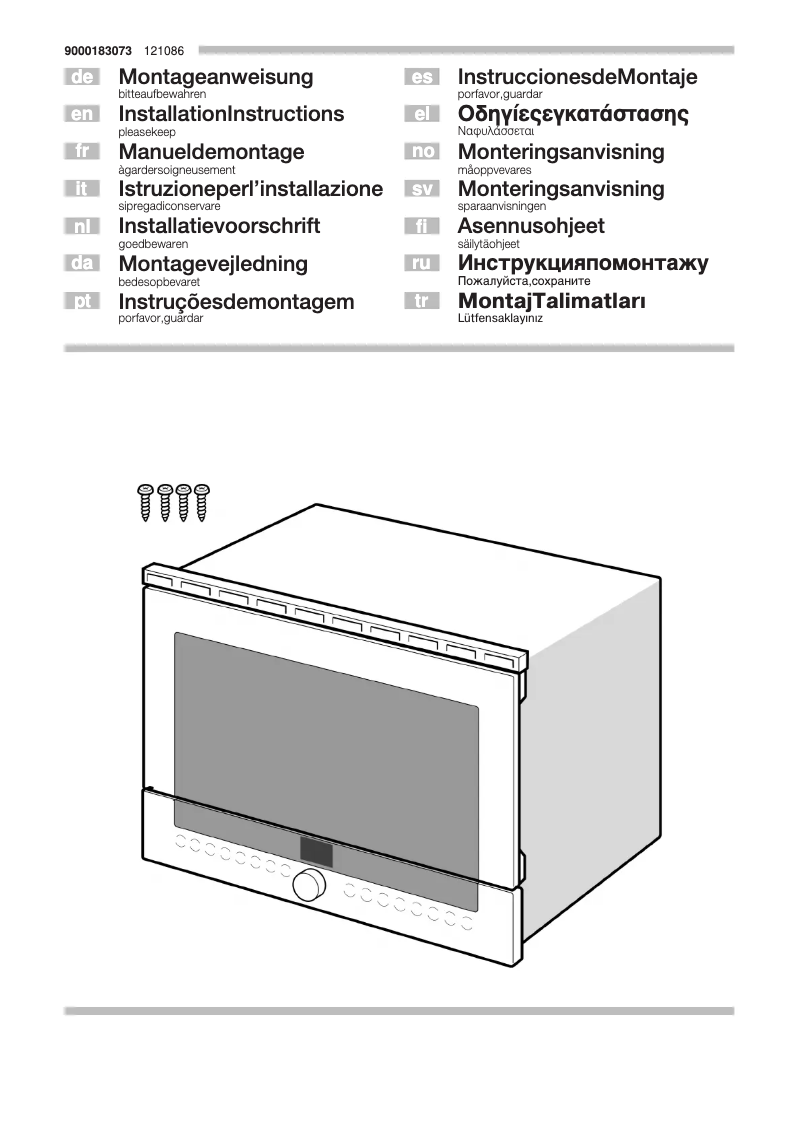Image de la première page du manuel de l'appareil 3WG458XD
