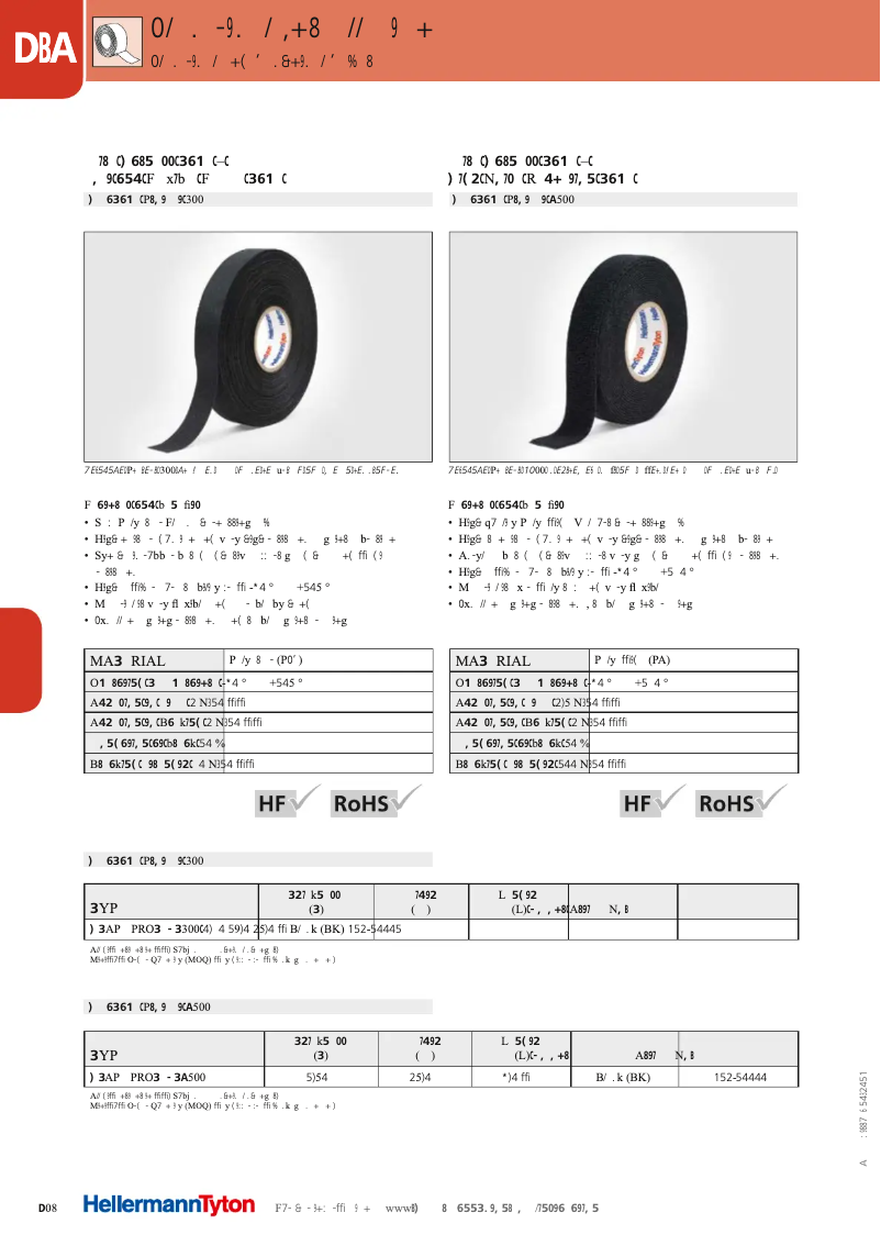 Image de la première page du manuel de l'appareil HTAPE-PROTECT300