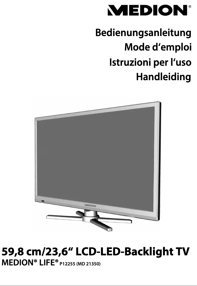Page 1 de la notice Manuel utilisateur Medion LIFE P12255 (MD 21350)