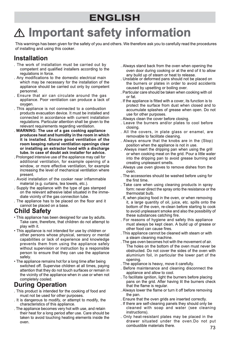 Image de la première page du manuel de l'appareil ZCG 6600 W