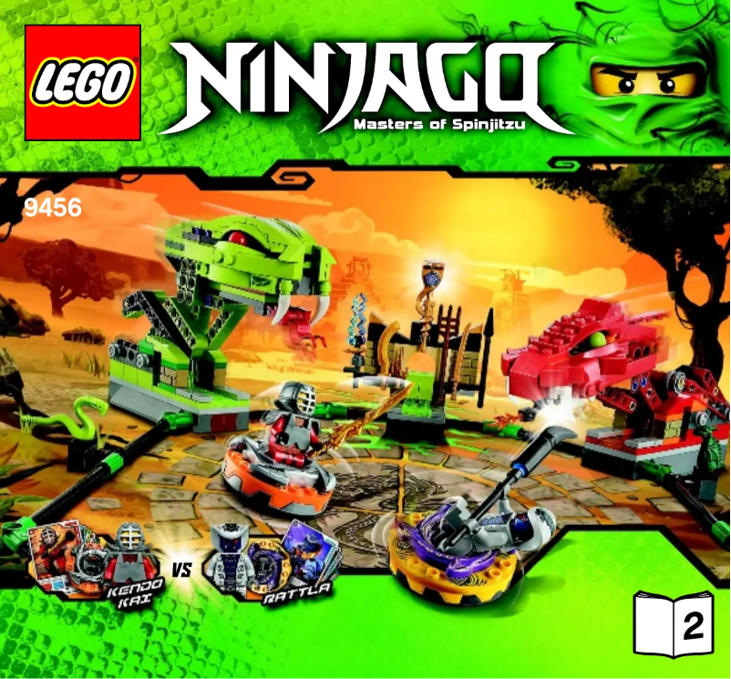 Image de la première page du manuel de l'appareil Spinner Battle