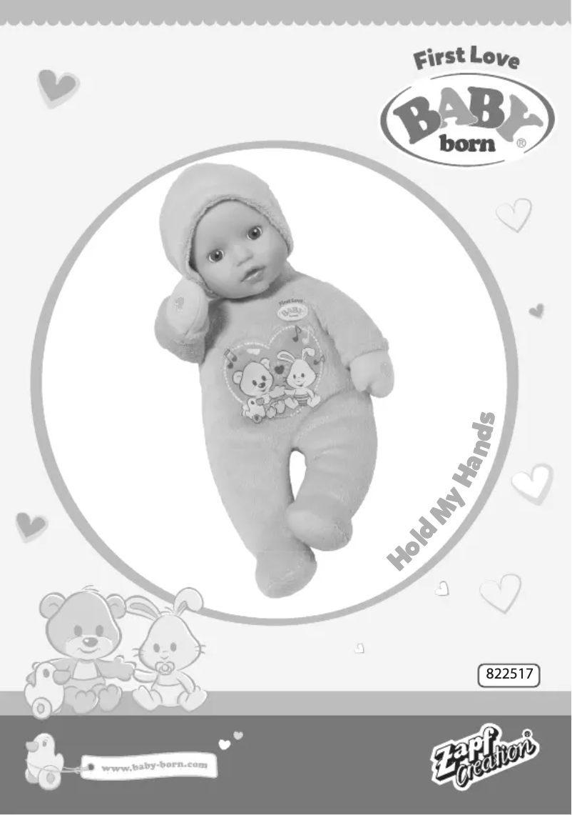 Page 1 de la notice Manuel utilisateur BABY born 822517