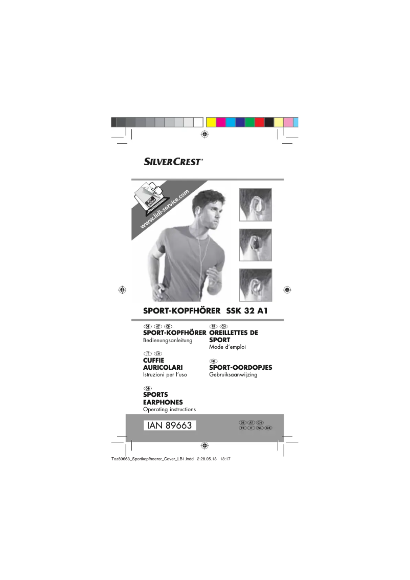 Page 1 de la notice Manuel utilisateur SilverCrest SSK 32 A1