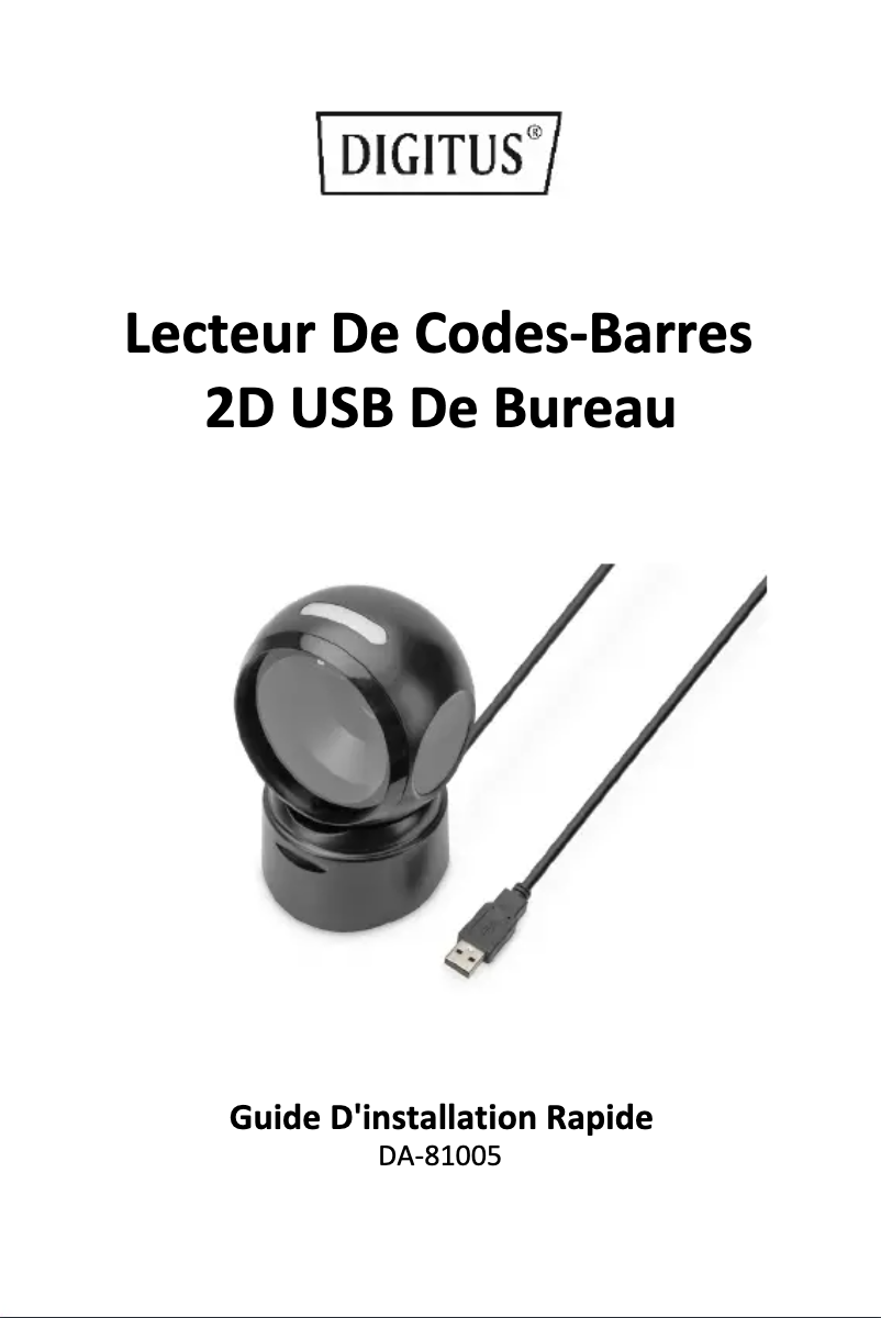 Page n°1 - Manuel utilisateur Digitus DA-81005