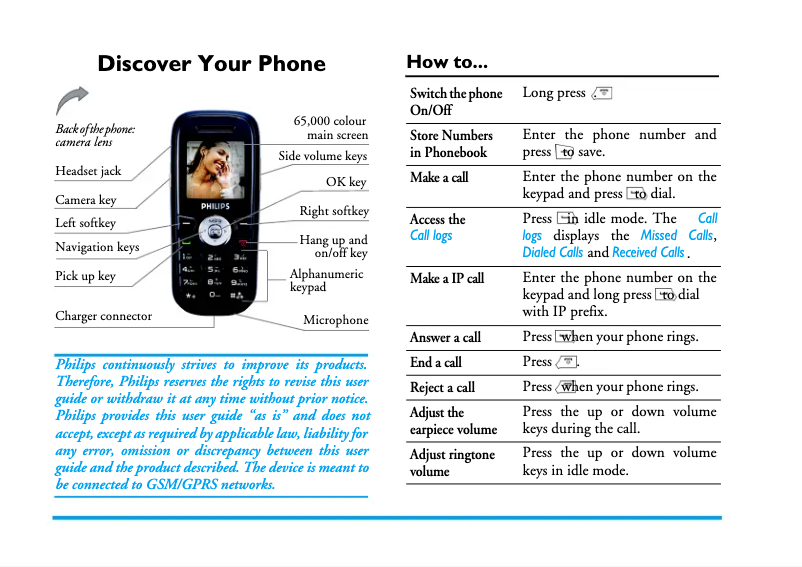 First page image of the manual for S660