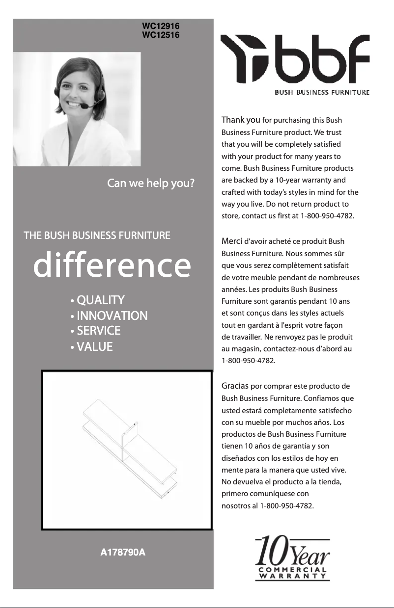 Page n°1 - Manuel utilisateur bbf Elite WC24516