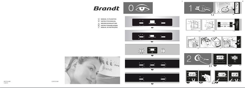 Page 1 de la notice Manuel utilisateur Brandt FC1141W