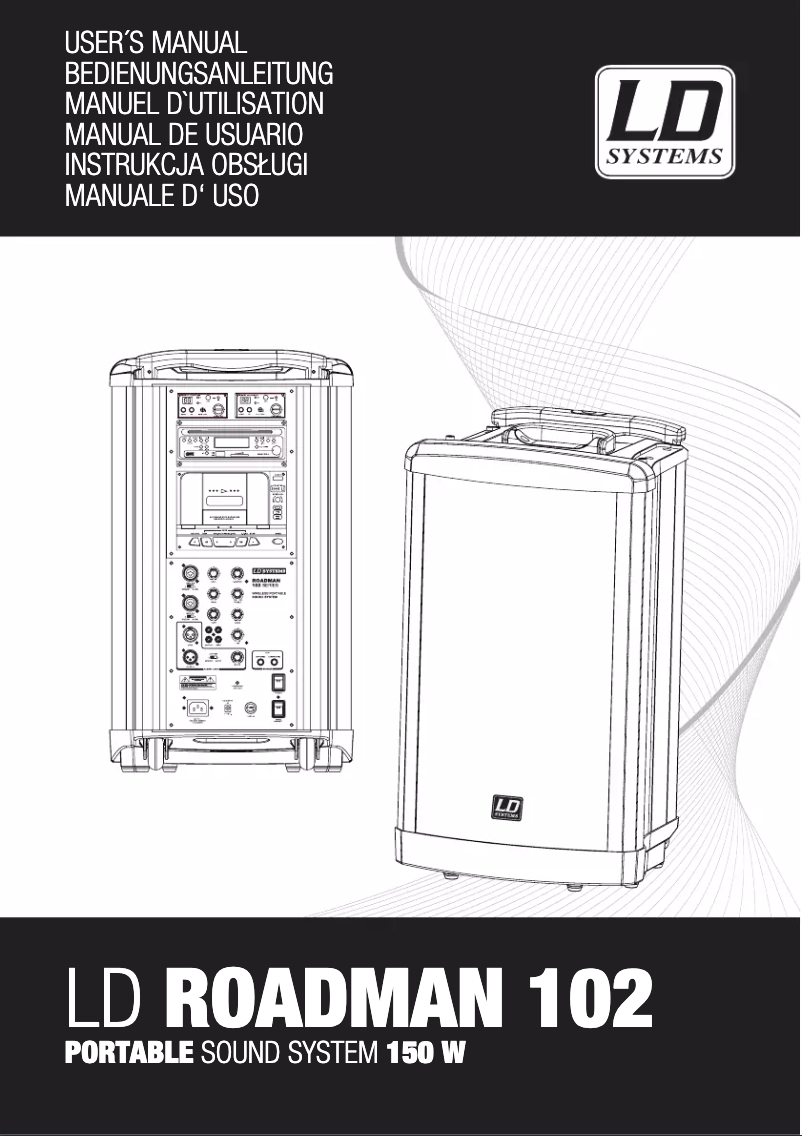 Página 1 del manual Manual de usuario LD Systems Roadman Slave
