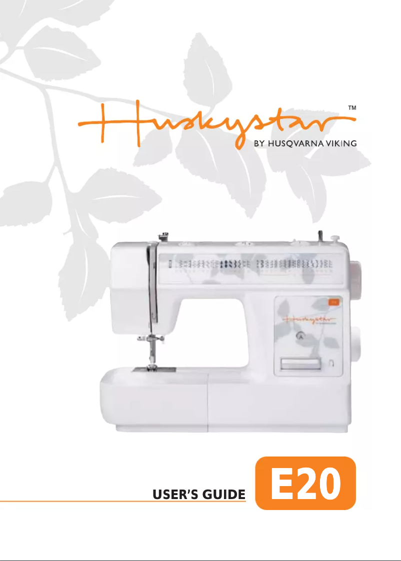 Page 1 de la notice Manuel utilisateur Huskystar E20