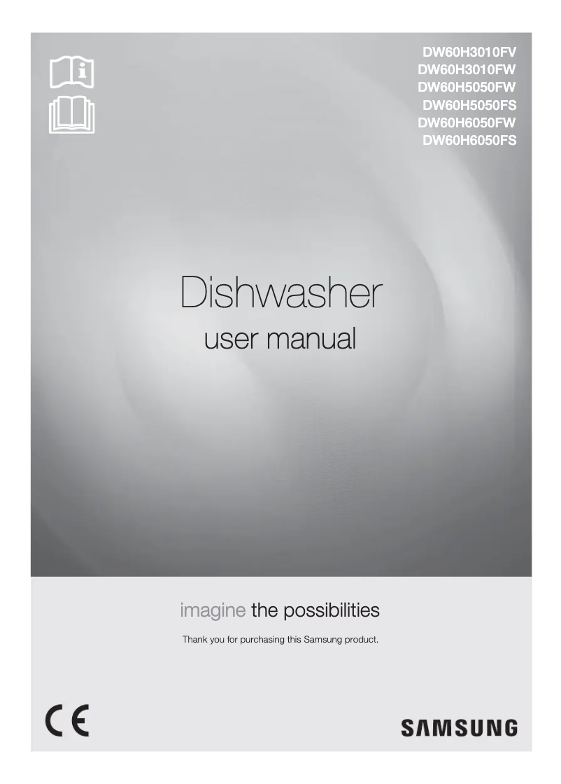 Image de la première page du manuel de l'appareil DW60H6050FS