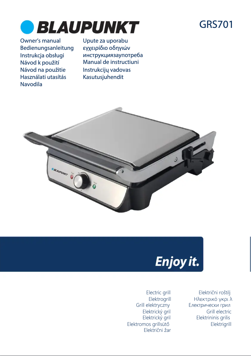 Page 1 de la notice Manuel utilisateur Blaupunkt GRS701