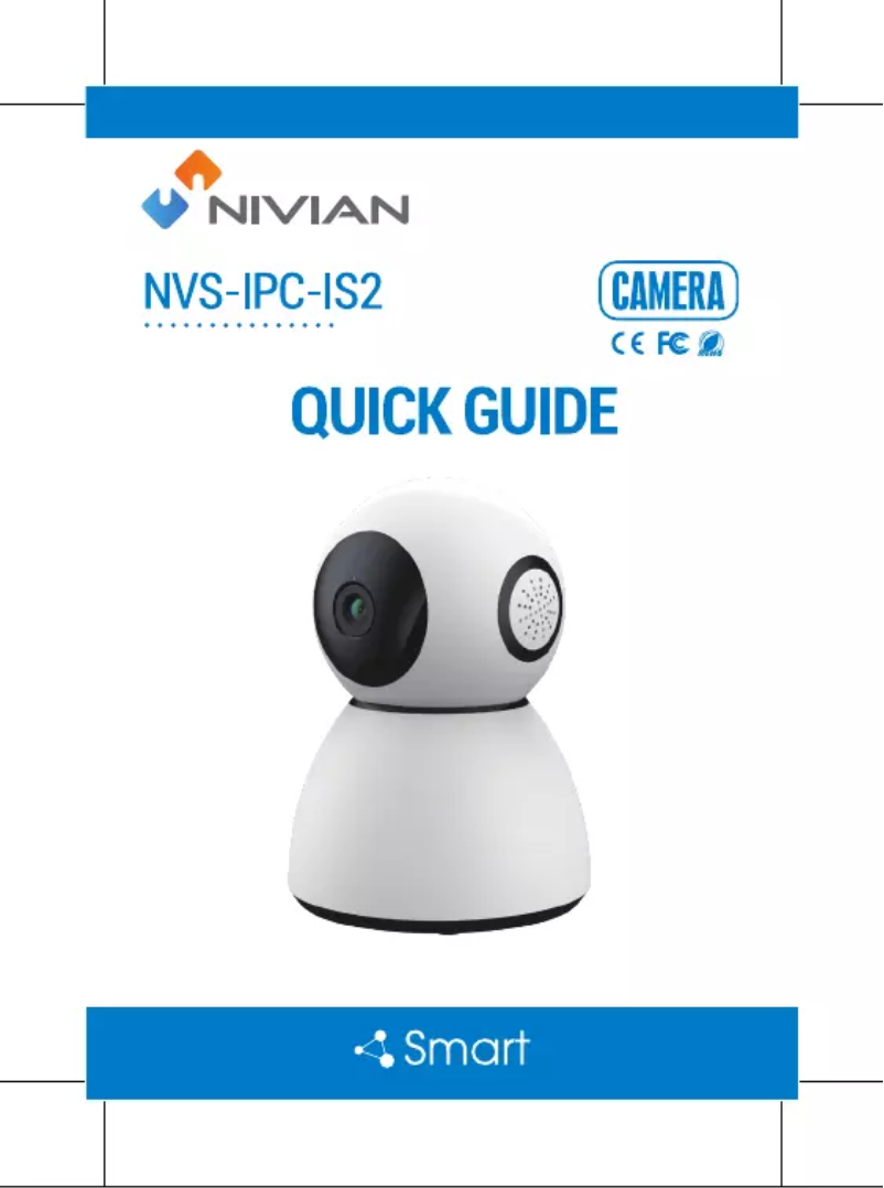 Page n°1 - Manuel utilisateur Nivian NVS-IPC-IS2