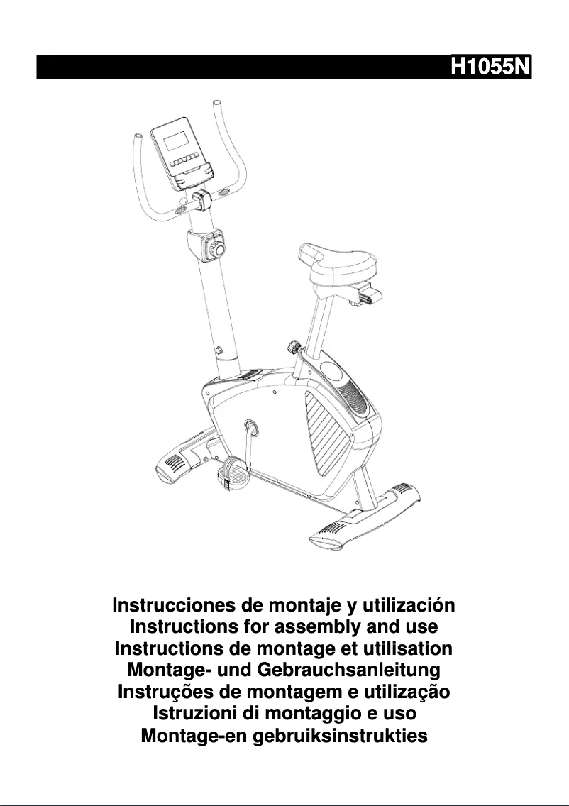 Page 1 de la notice Manuel utilisateur BH Fitness H1055N