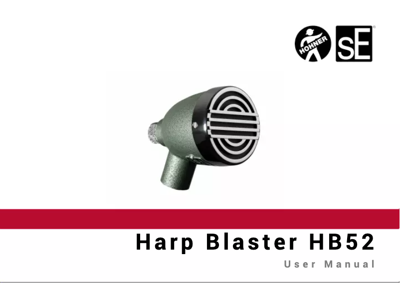 Image de la première page du manuel de l'appareil Harp Blaster HB52