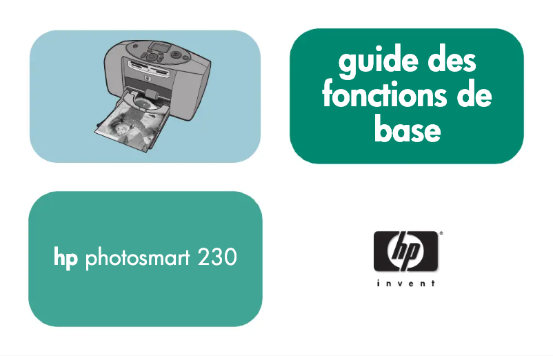 Page n°1 - Manuel utilisateur HP Photosmart 230