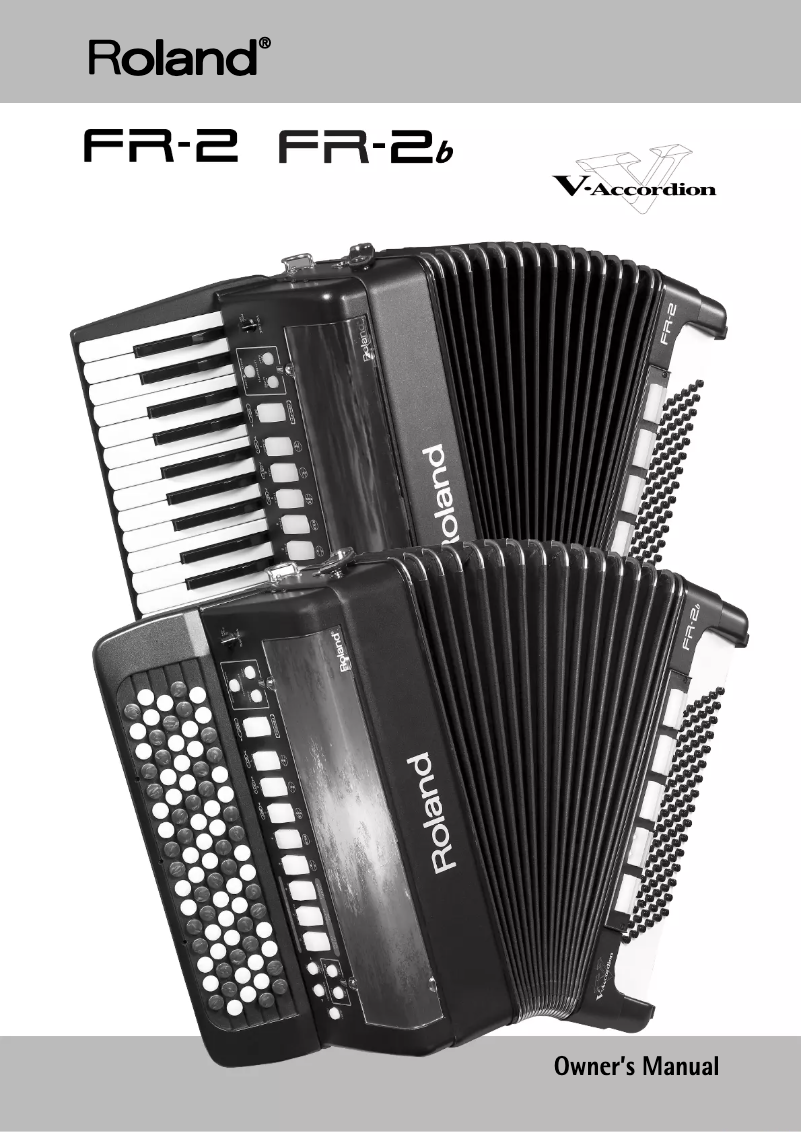 Image de la première page du manuel de l'appareil FR-2