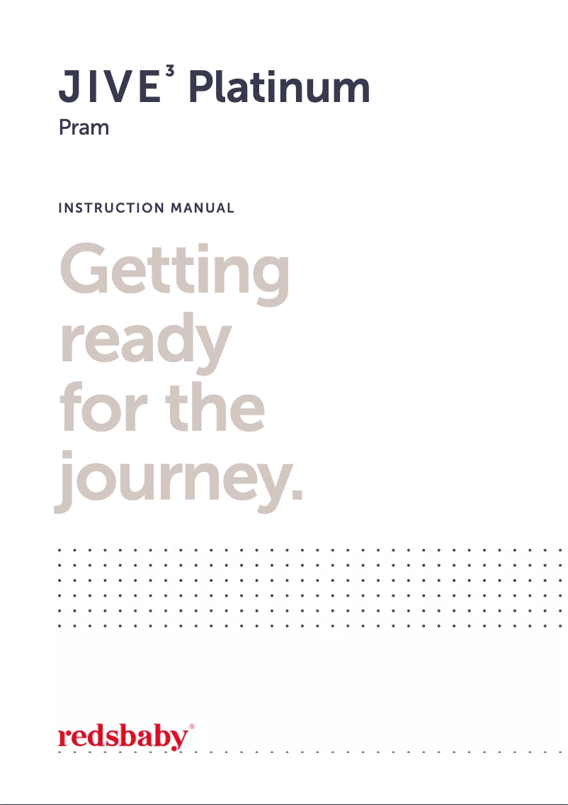 Imagen de la primera página del manual del dispositivo JIVE 3 Platinum